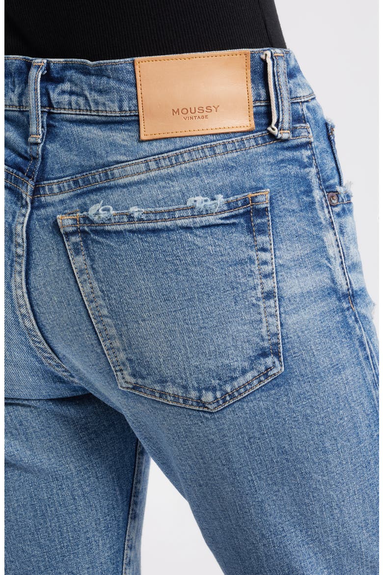 Linden Slim Straight Leg Jeans, Alternate, color, BLUE