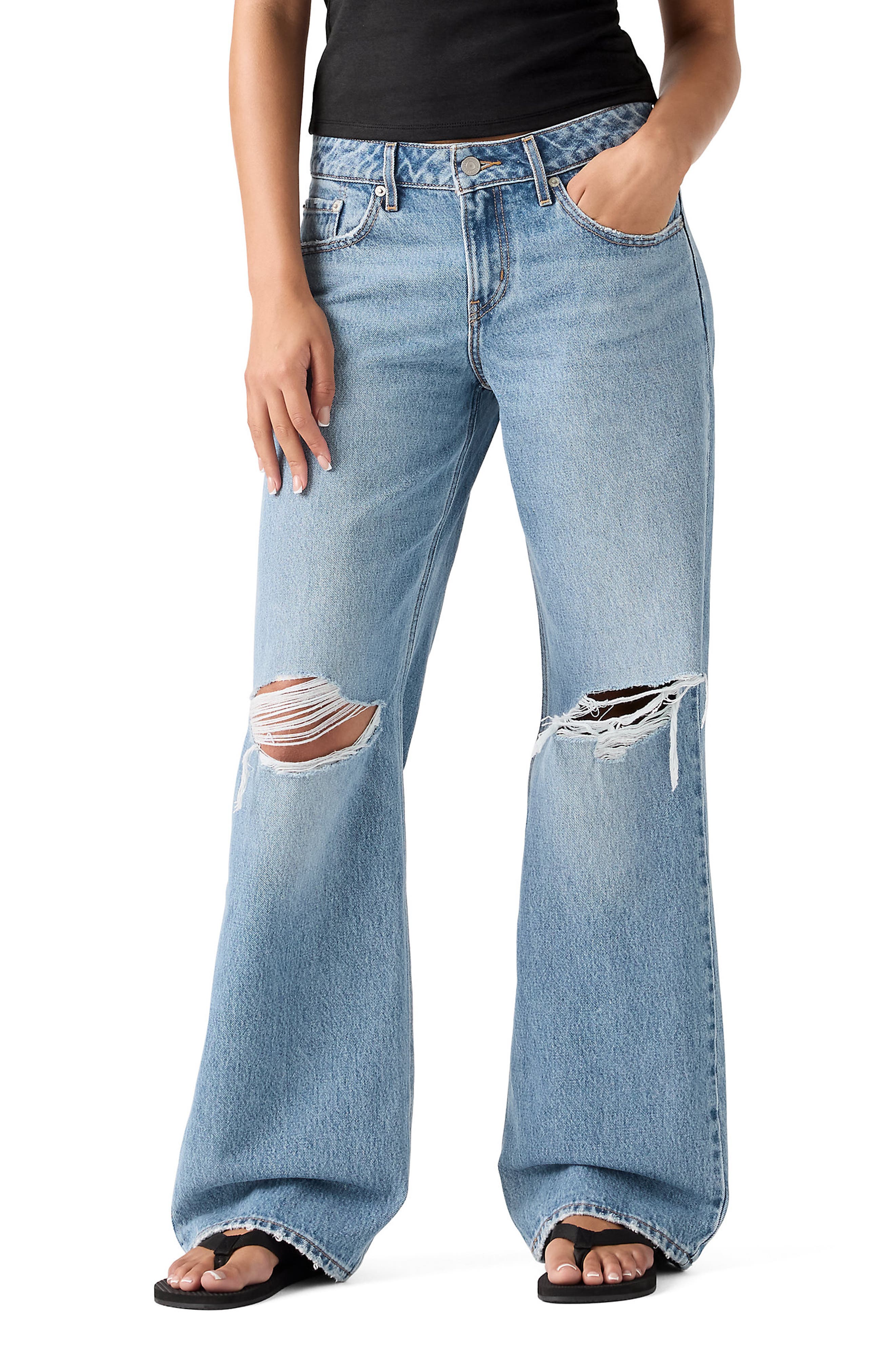 Low Loose Jeans