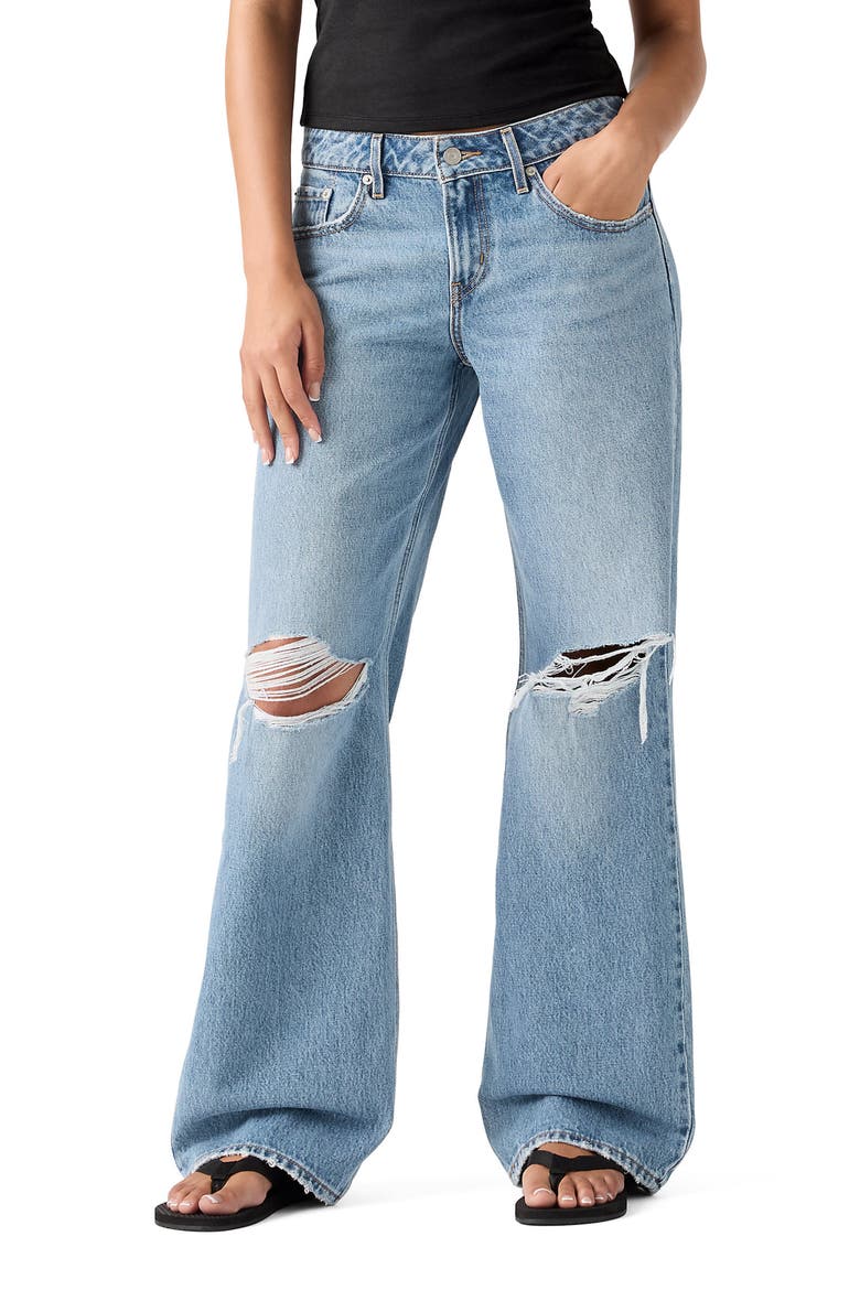 Low Loose Jeans, Main, color, SHAKEY GROUND