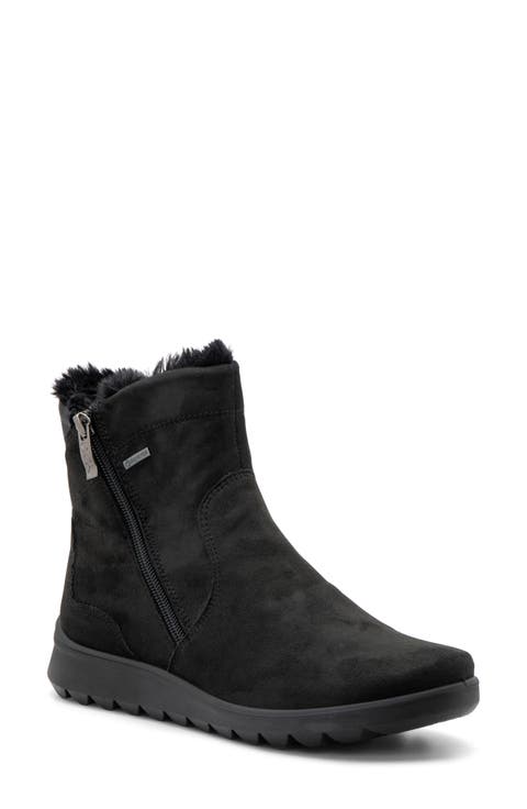 Tracy Faux Fur Lined Waterproof Bootie (Women)
