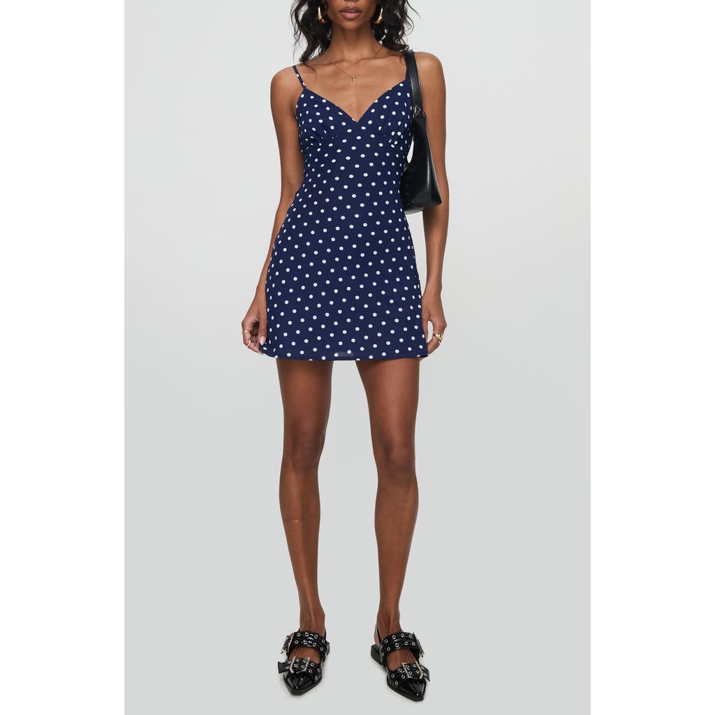 Princess Polly Chara Polka Dot Minidress