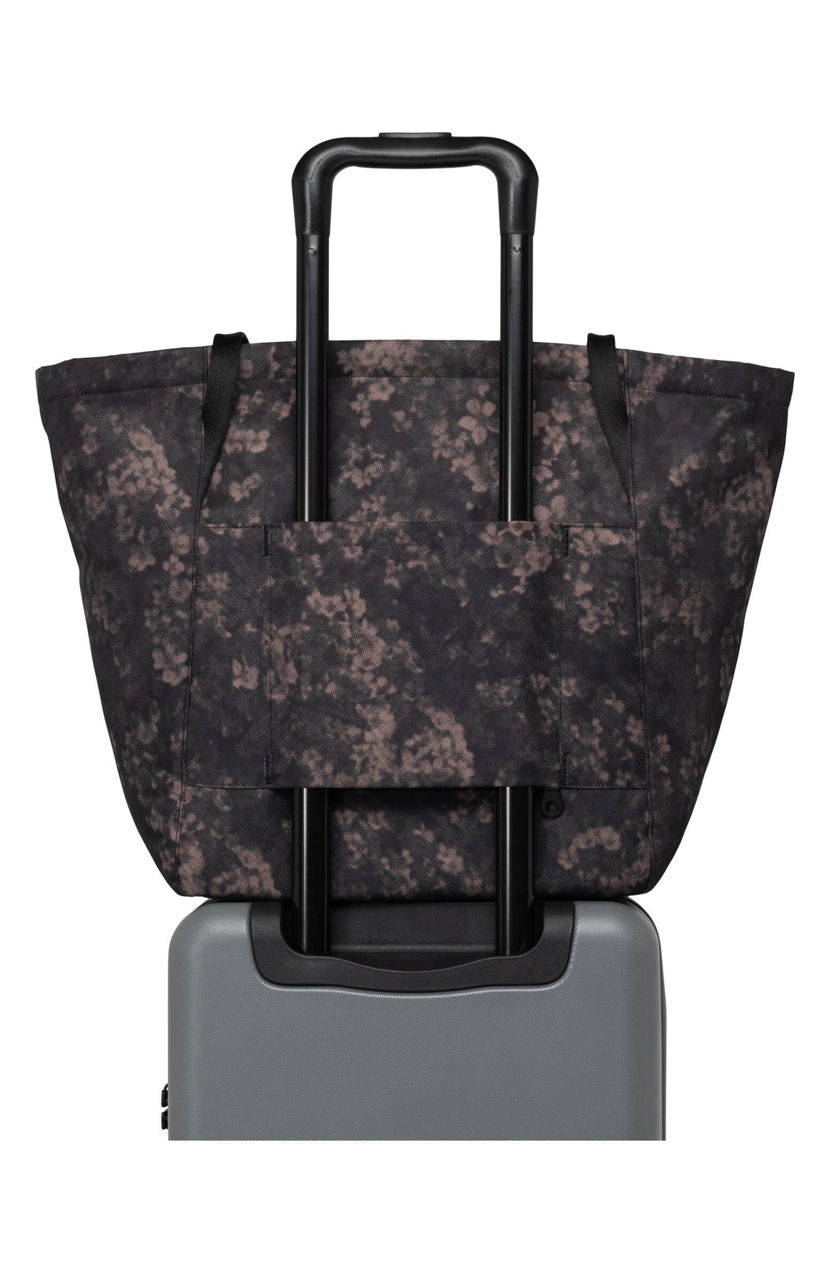 Herschel Supply Co. Joana Floral Print Recycled Twill Tote, Alternate, color, 