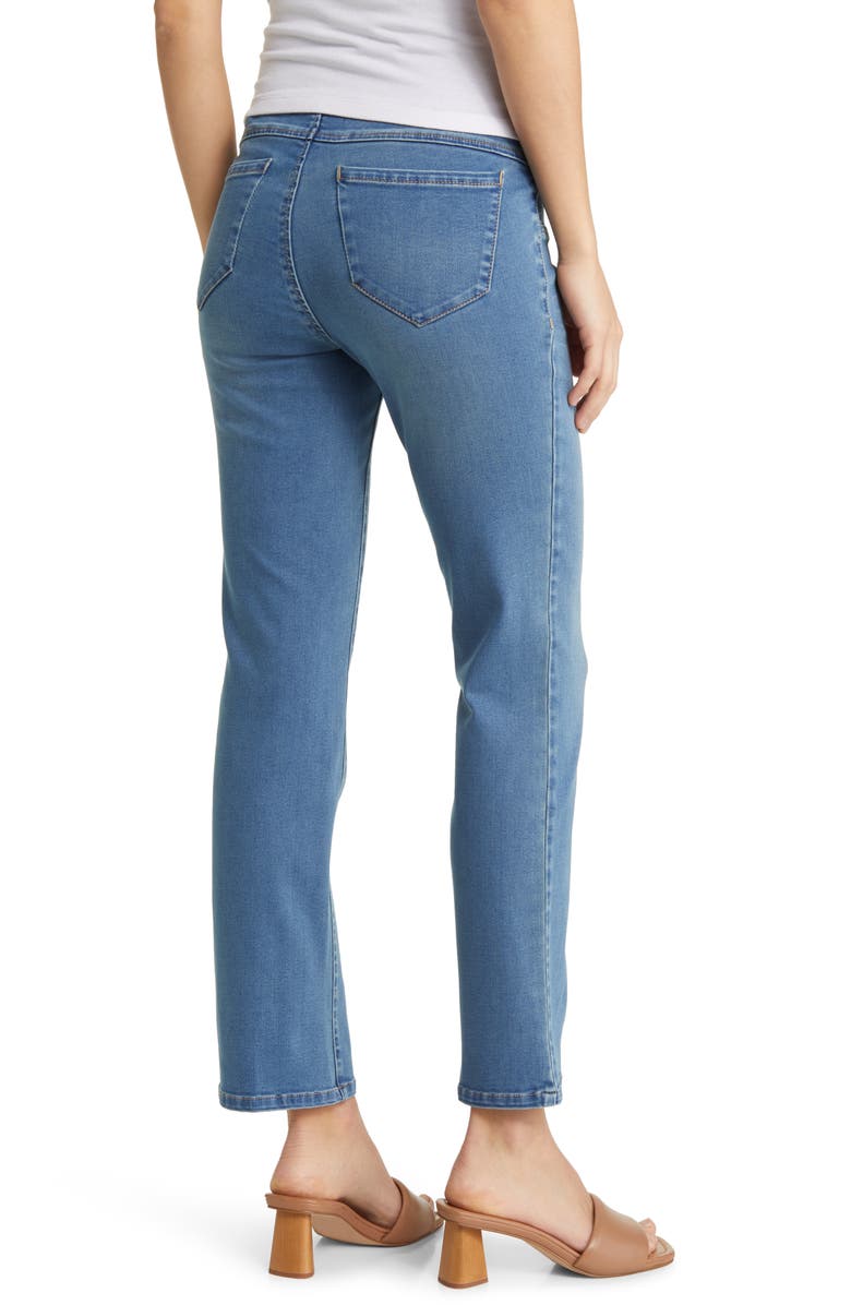 1822 Denim Better Butter Slim Straight Leg Maternity Jeans, Alternate, color, Royce