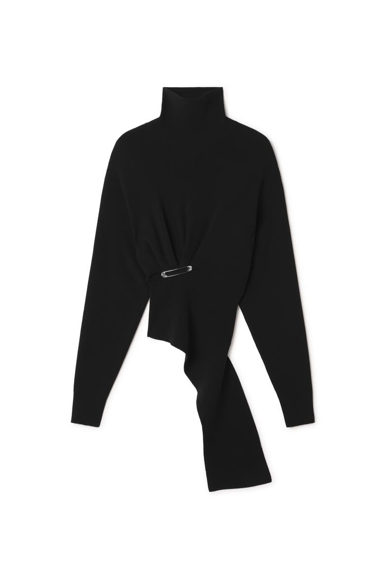 Wool And Cashmere Sweater, Alternate, color, Black