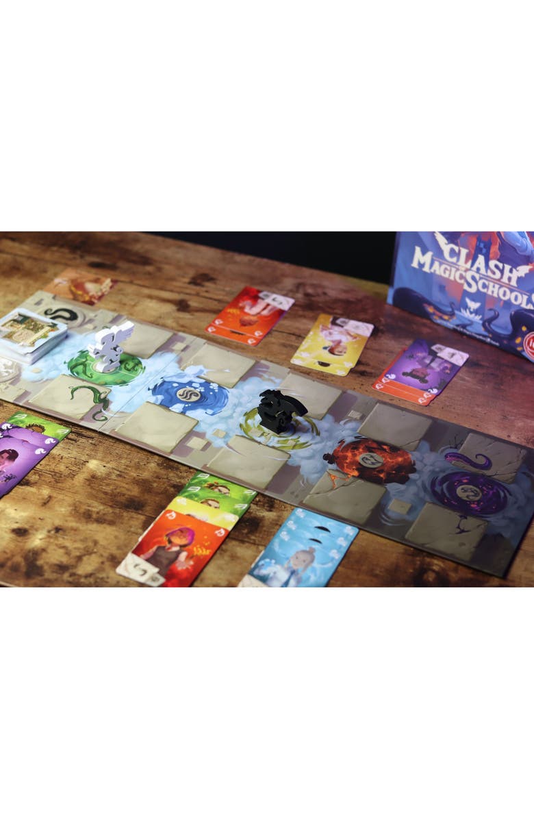 IELLO Clash Of Magic Schools Set Collection Fantasy Card Game, Ages 12+, Alternate, color, Multicolored
