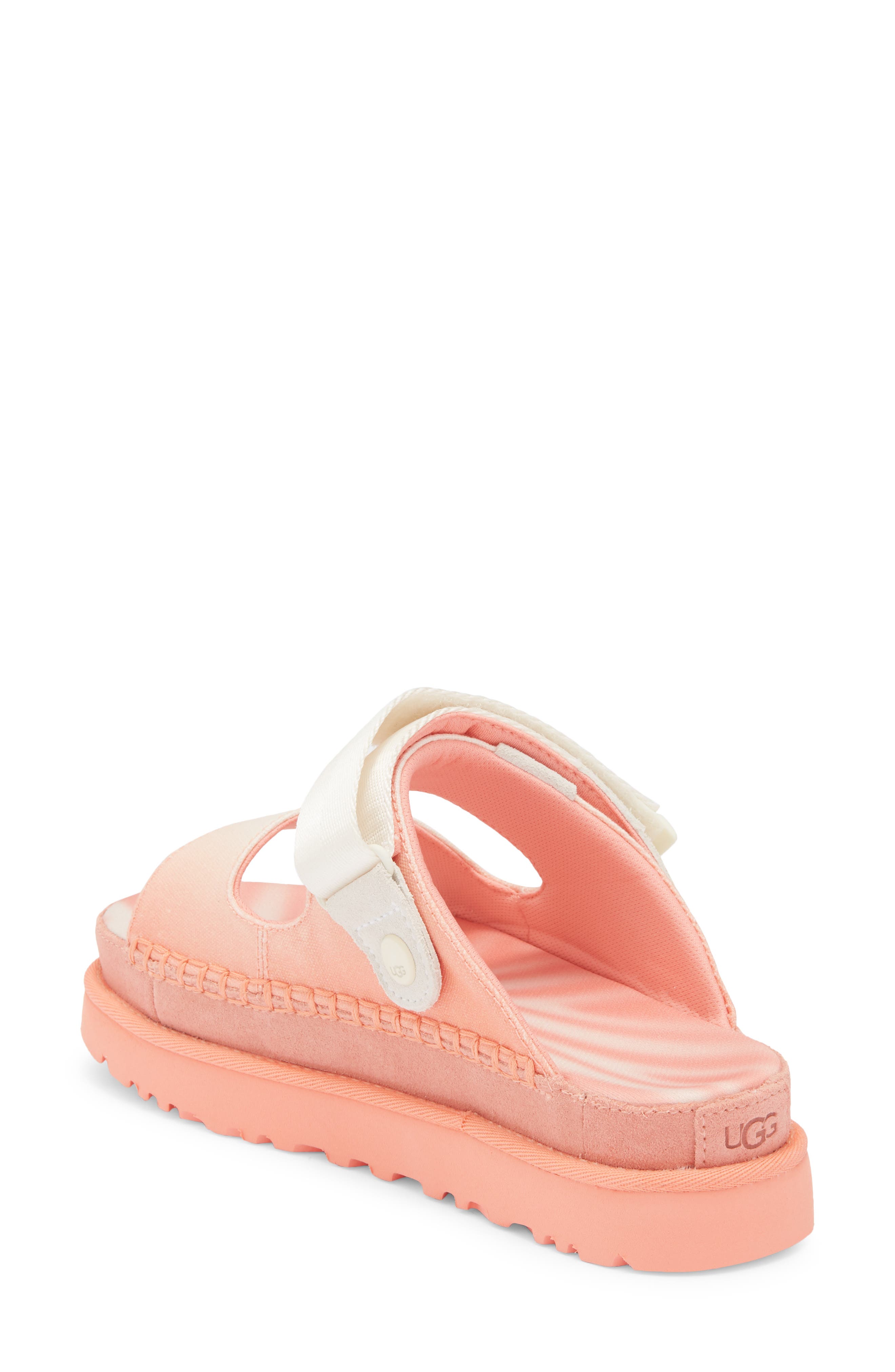 UGG<sup>®</sup> Goldenstar Glide Platform Sandal, Alternate, color, Sun Pink