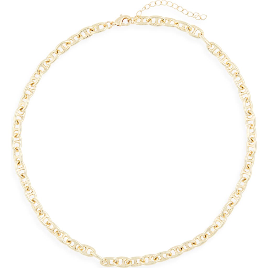 Nordstrom Rack Mariner Link Chain Necklace In Gold