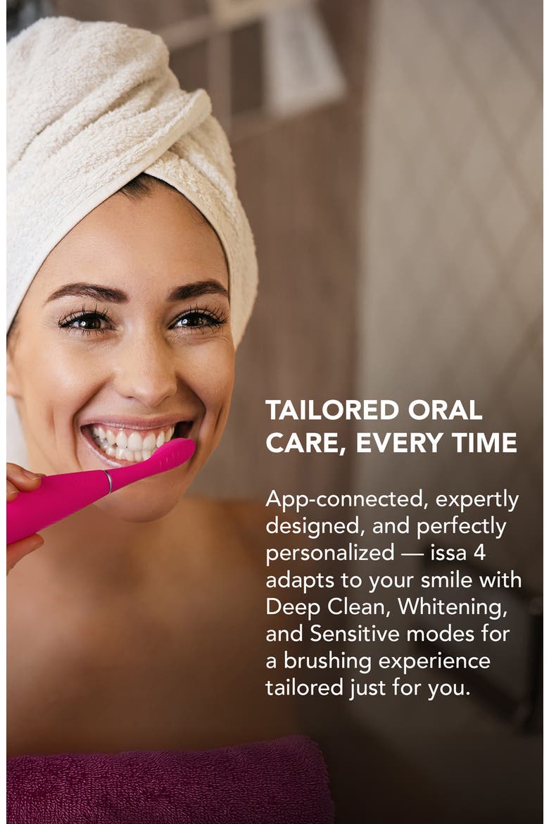 ISSA 4 Sonic Toothbrush, Alternate, color, FUCHSIA