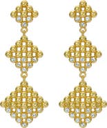 Ted Baker Boa Crystal Bobble Diamond Drop Earrings