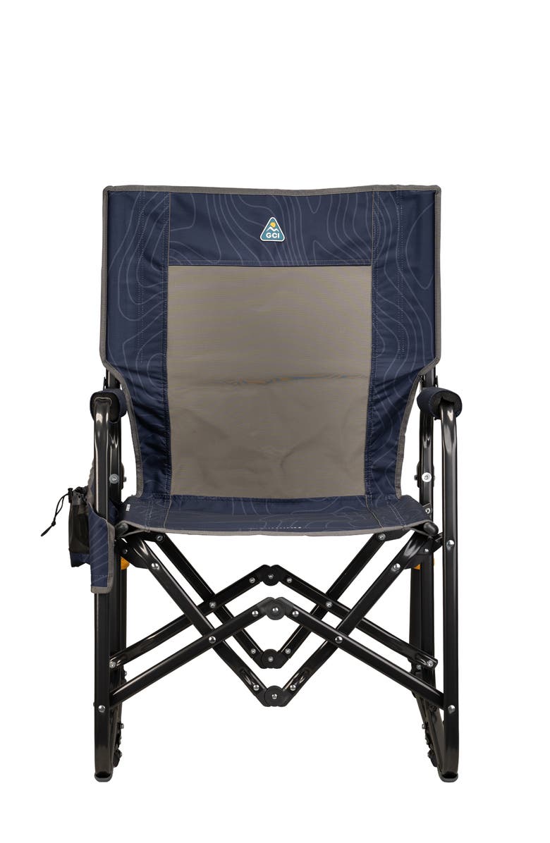 GCI Stowaway Rocker, Alternate, color, Navy Topo