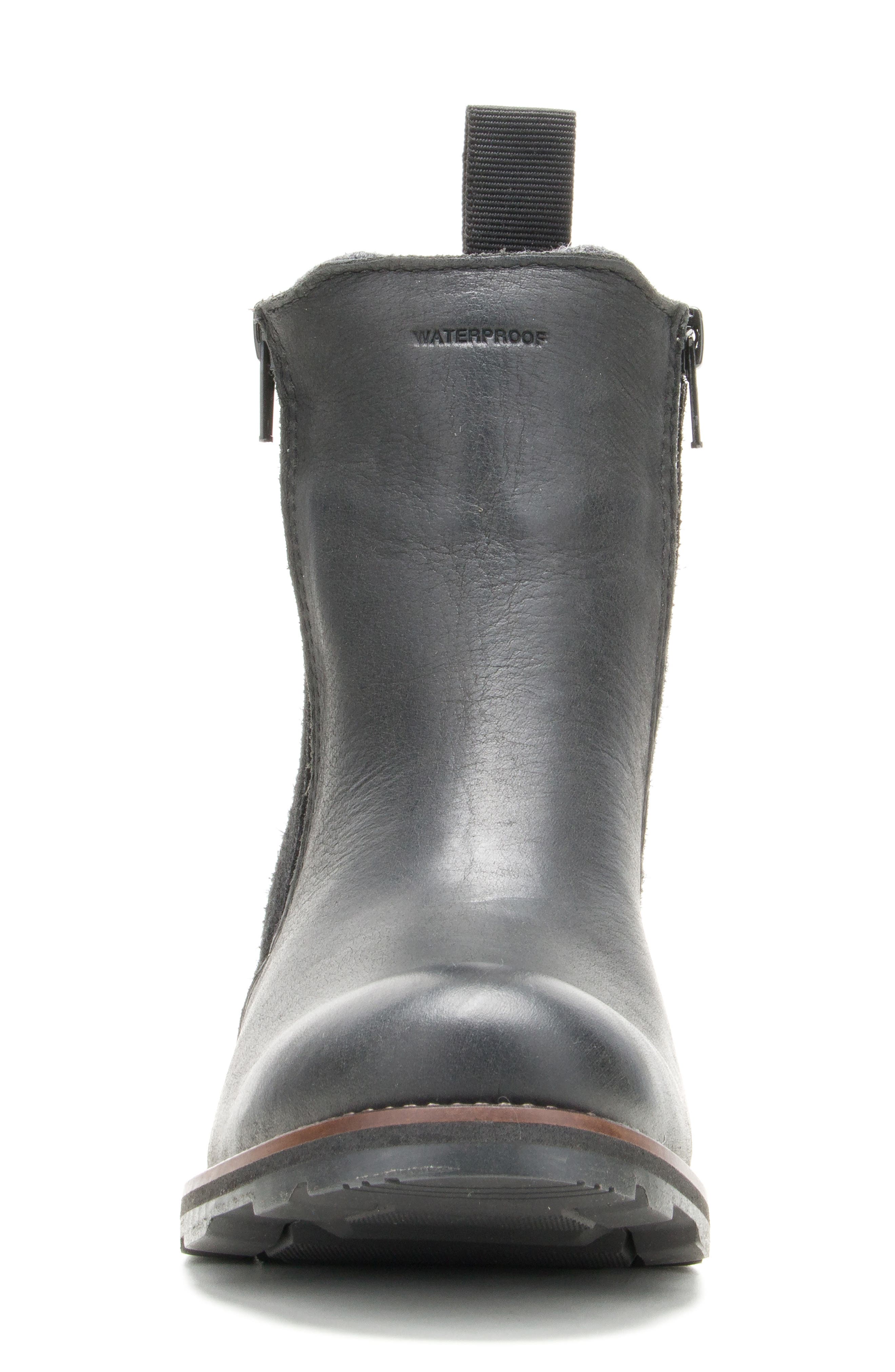 Kamik Isabellalo Waterproof Ankle Boot, Alternate, color, Black