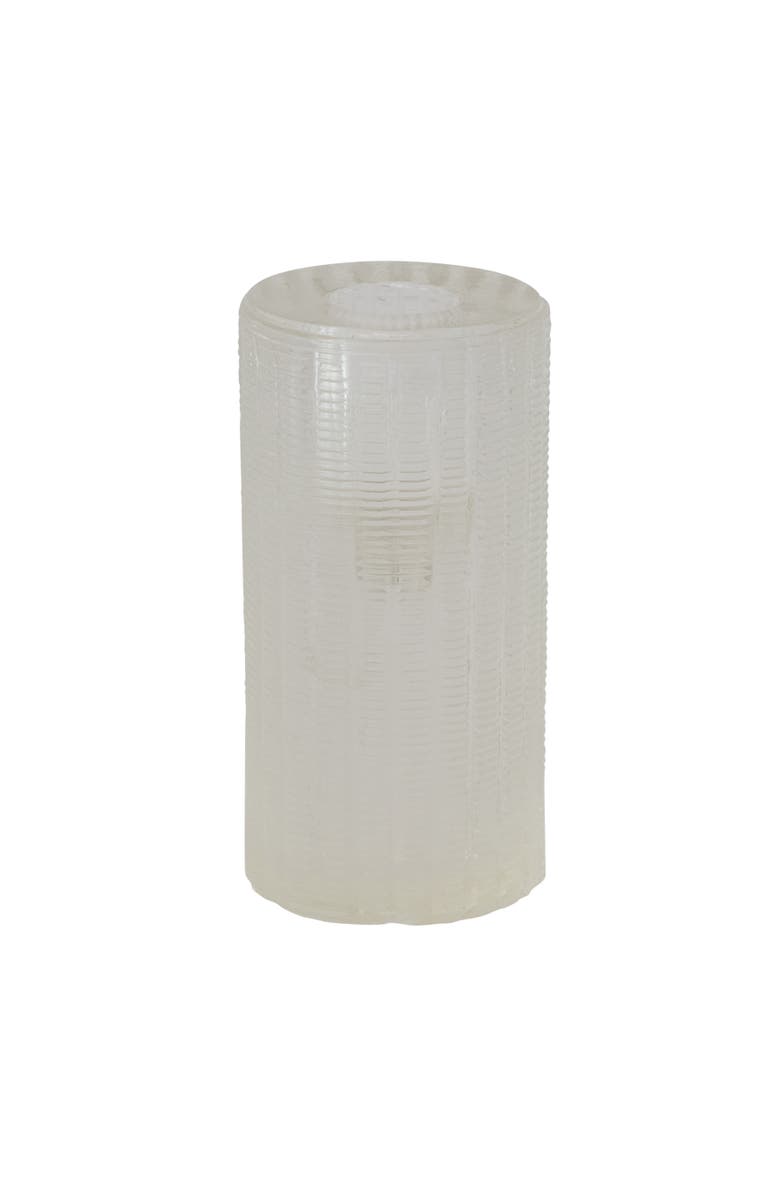 Storied Home Taper Candle Holder, Main, color, White