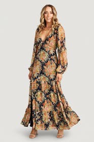 Baltic Børn Bowman Deep V Maxi Dress