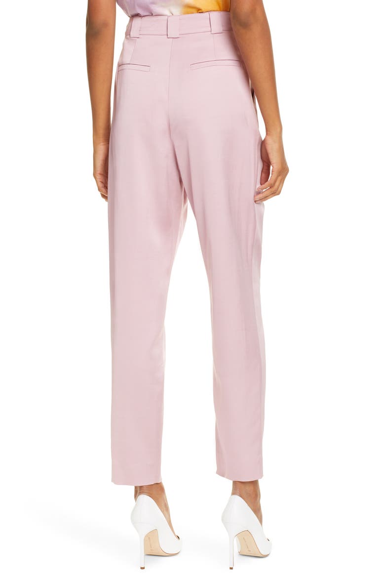Lennox High Waist Suiting Pants, Alternate, color, DUSTY ROSE