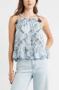 Treasure & Bond Ruffle Hem Camisole