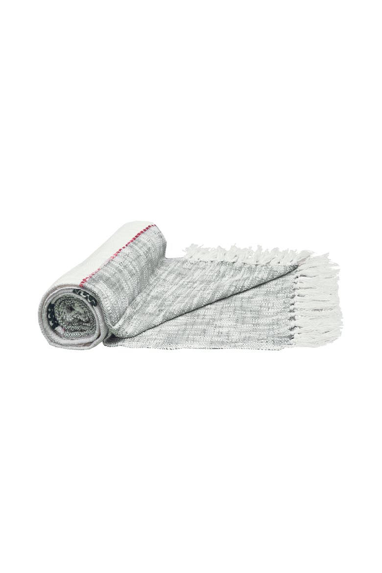Luna Boulder 50" x 60" Throw Blanket, Main, color, Grey