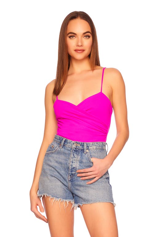 Susana Monaco Wrap Camisole In Pink