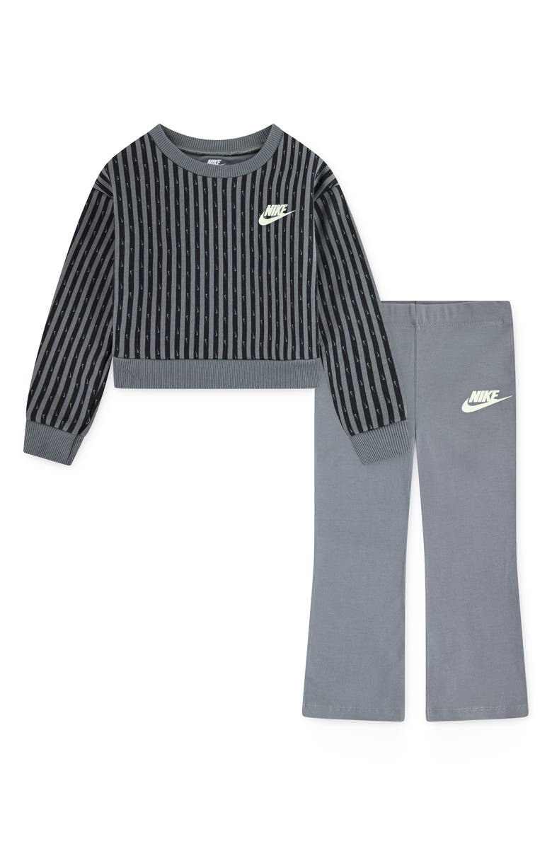 Nike Kids' Femme Pop Fleece Top & Leggings Set, Main, color,