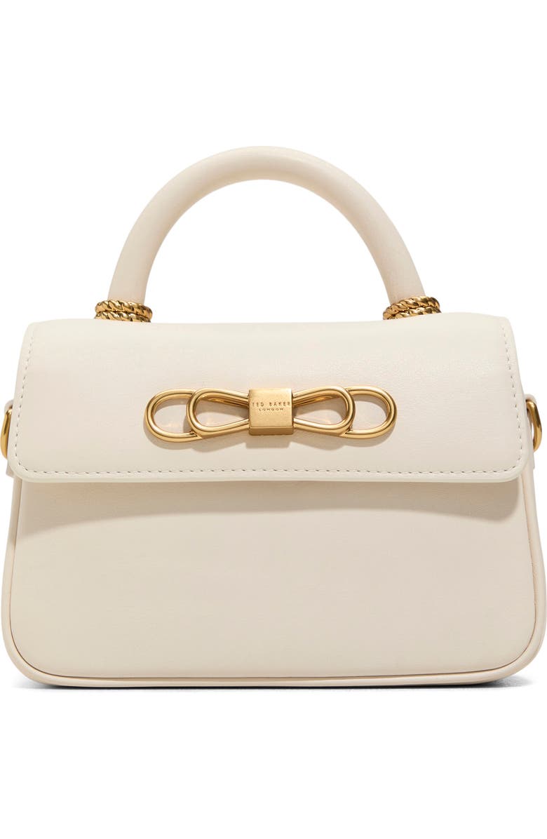 Ted Baker London Tassia Leather Top Handle Bag, Main, color,