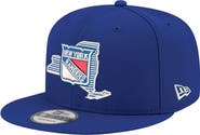New Era Men's New Era Blue New York Rangers State Pride 9FIFTY Snapback Hat