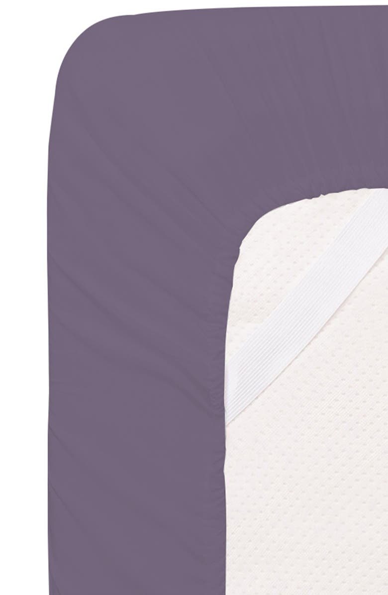 Luxury Home Bright Deep Pocket Microfiber Sheet Set, Alternate, color, Lavender