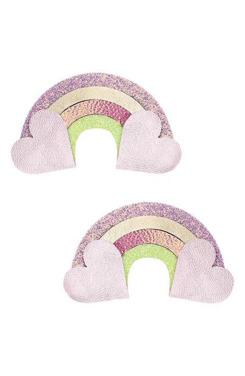 Kids' Rainbow 2-Pack Hair Clips
