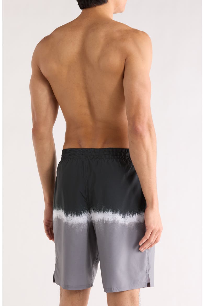 9-Inch Volley Swim Trunks, Alternate, color, BLACK
