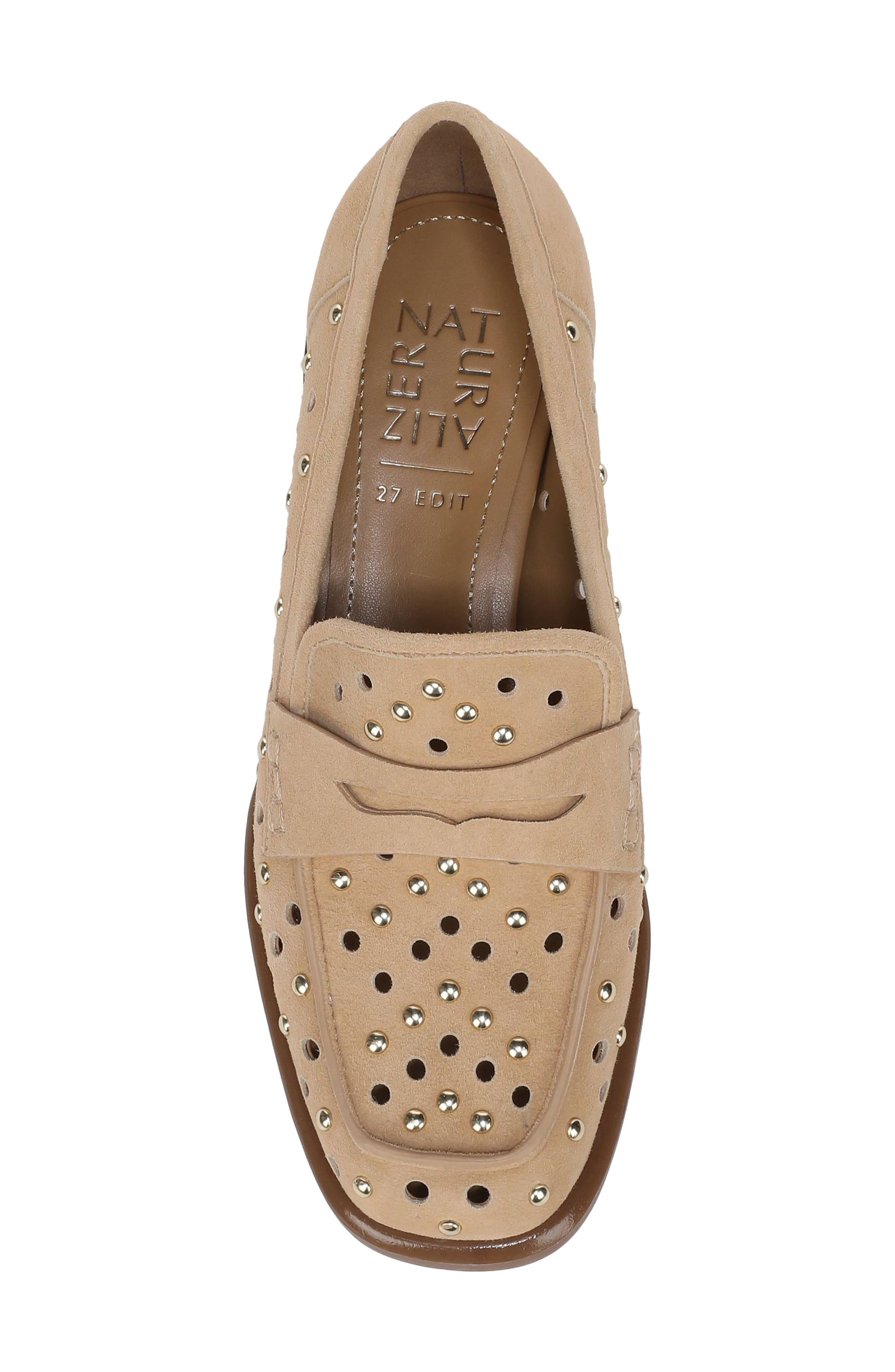 27 EDIT Naturalizer Haven Perforated Loafer, Alternate, color, Dune Dust Tan