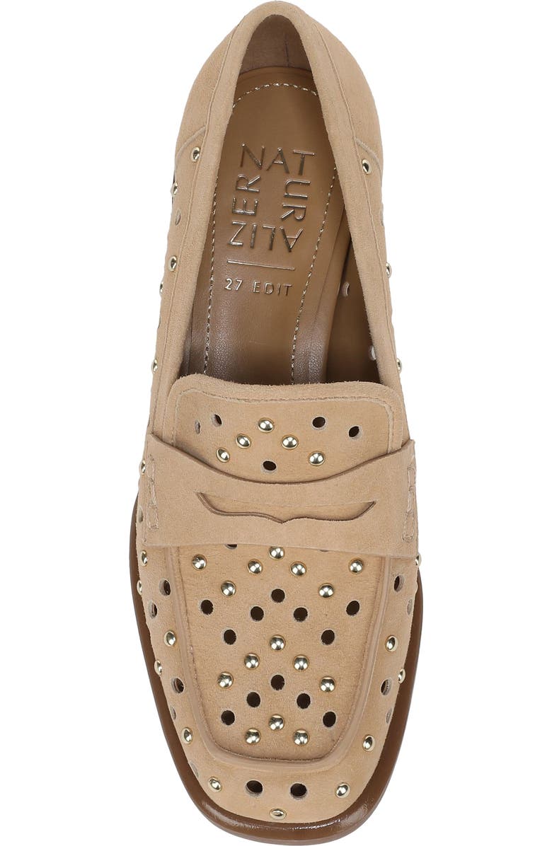 27 EDIT Naturalizer Haven Perforated Loafer, Alternate, color, Dune Dust Tan