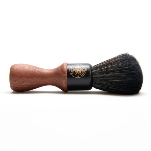 Captain Fawcett Wooden Handle Faux Fur Shaving Brush