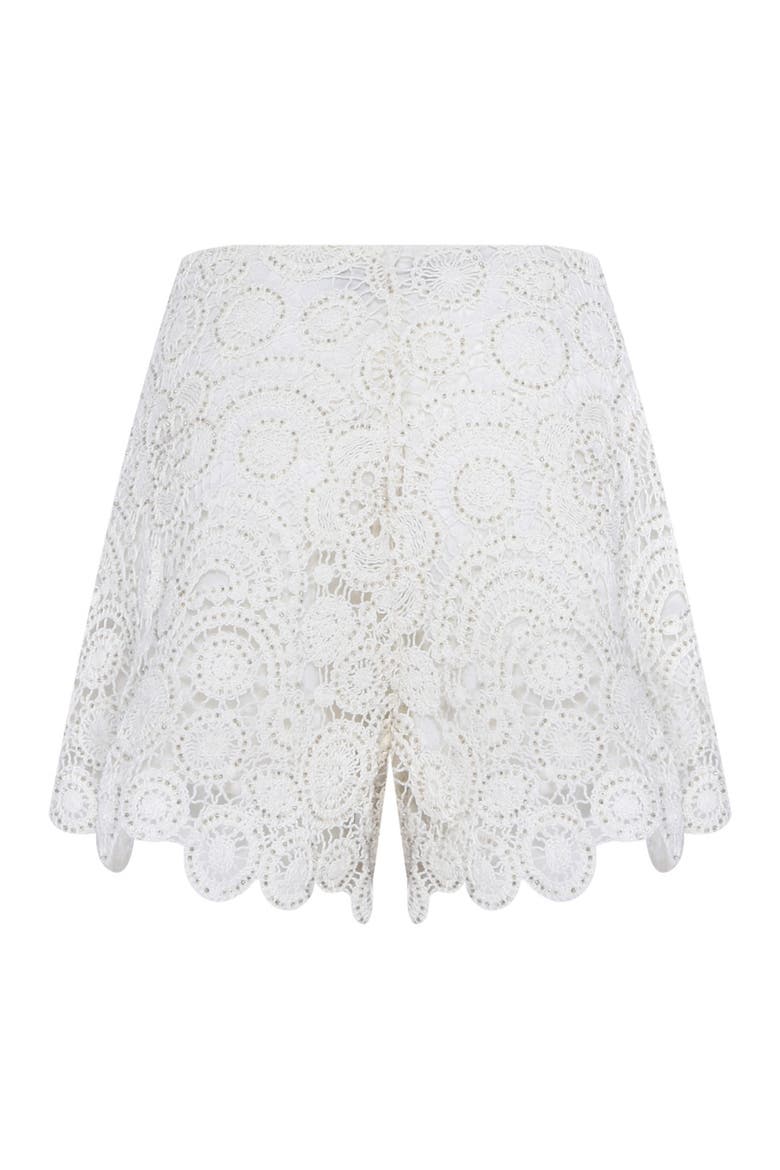 Gal Embroidery Short, Alternate, color, OFF WHITE