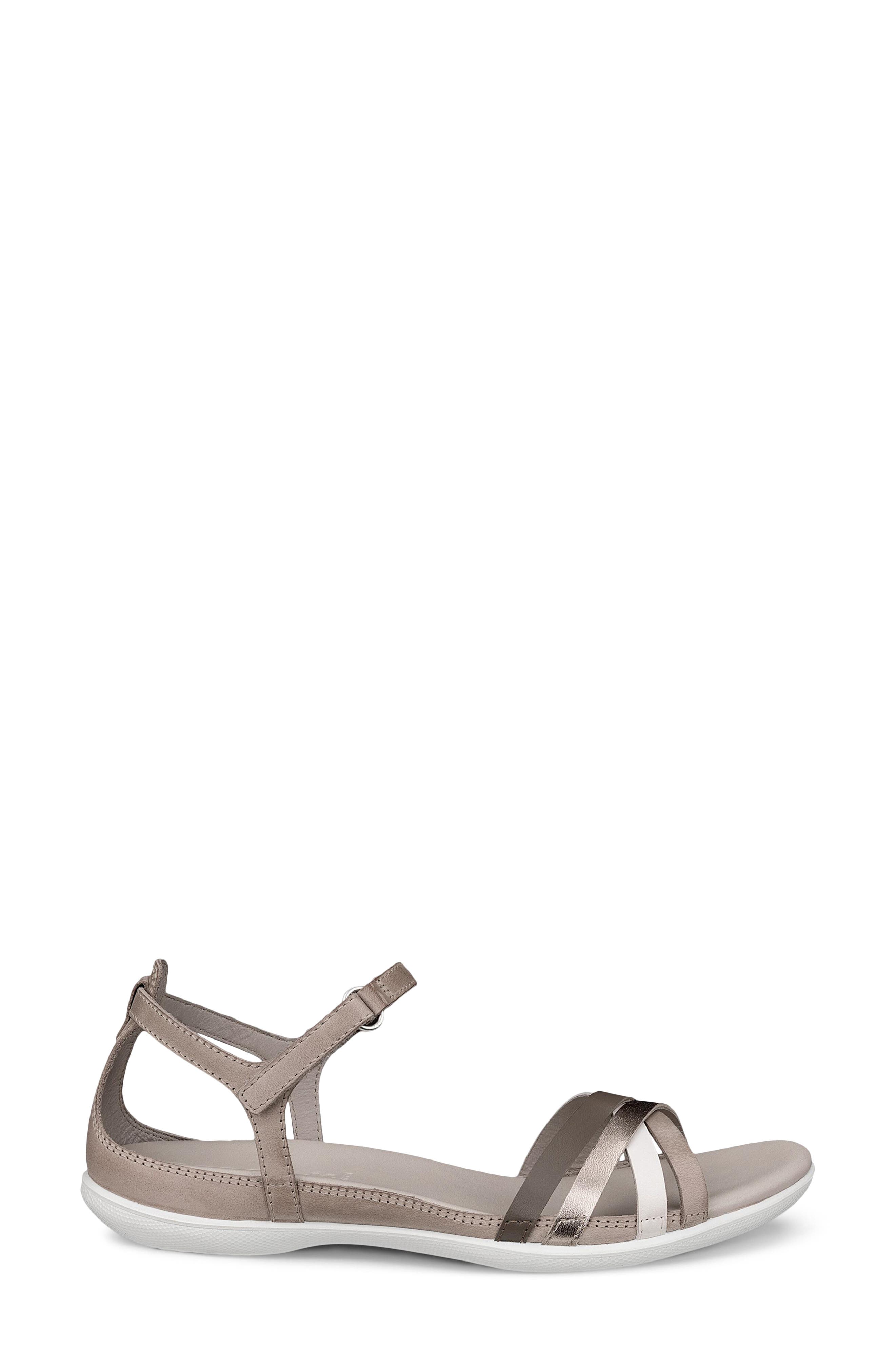 Flash Ankle Strap Sandal, Alternate, color, MOON ROCK/ DARK CLAY