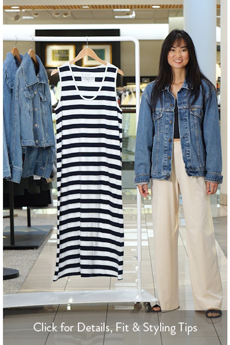 Dylan Stripe Tank Dress video