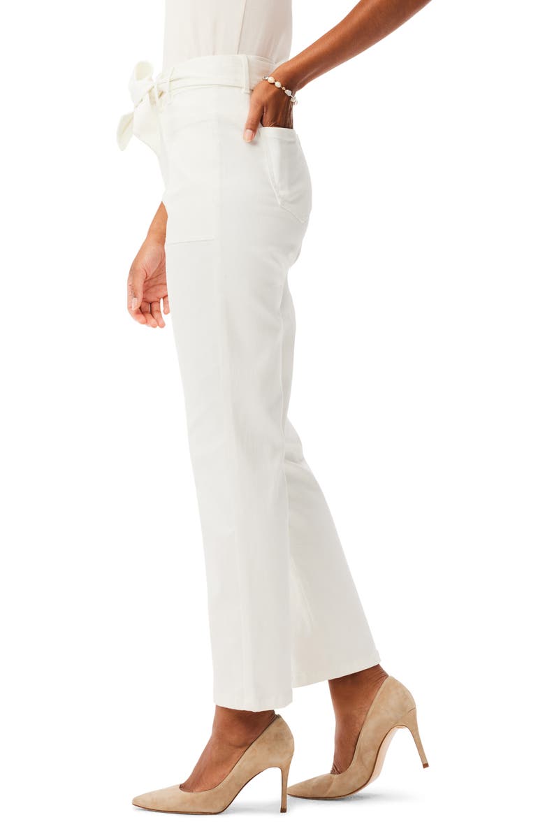 NIC+ZOE Tie Waist Straight Leg Ankle Jeans, Alternate, color, 