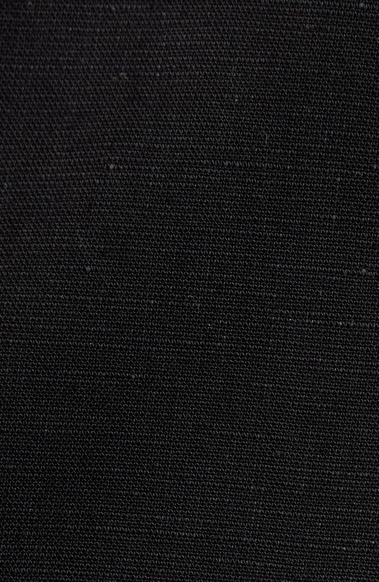 Nordstrom Button Front Vest, Alternate, color, Black