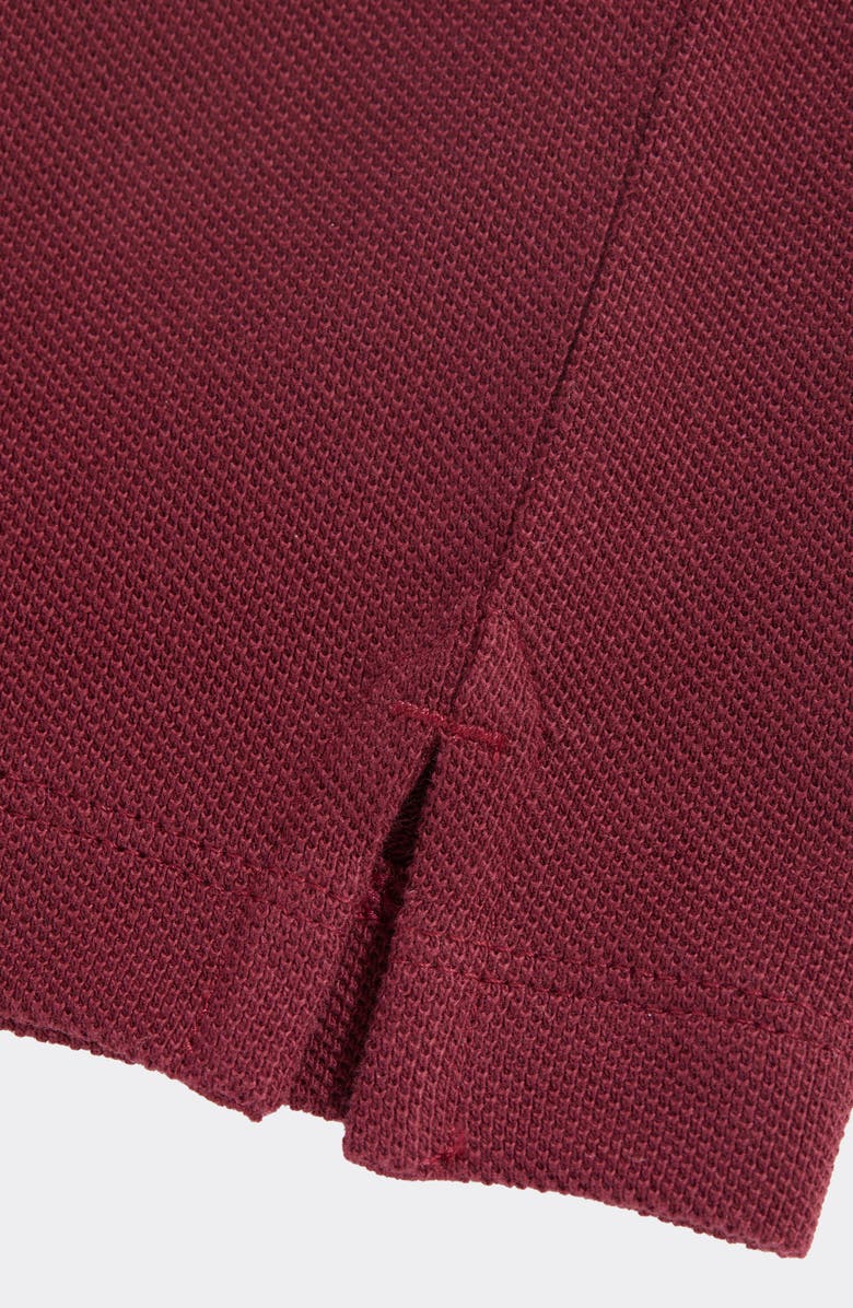 vineyard vines Heritage Piqué Polo, Alternate, color, Crimson