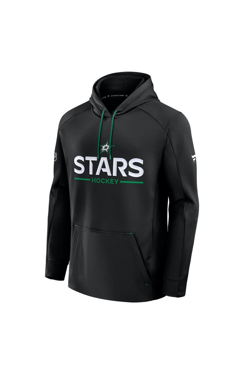 FANATICS Men's Fanatics Black Dallas Stars Authentic Pro Rink Hoodie, Alternate, color, Black