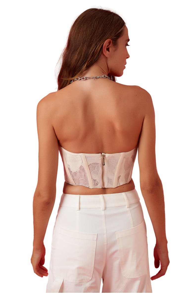 Nocturne Sweetheart Neck Crop Top, Alternate, color, 