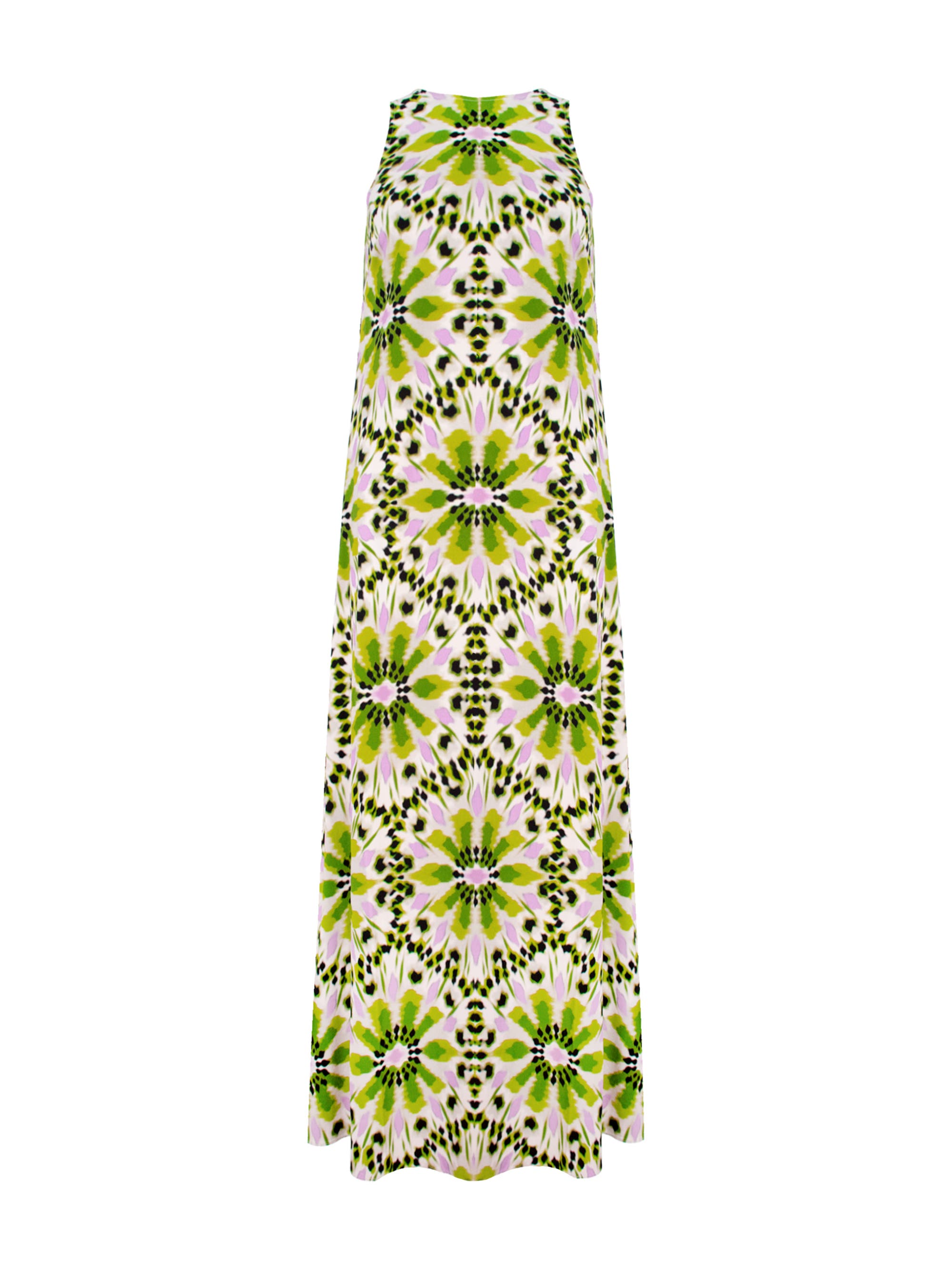 Sleeveless Print Maxi Dress - image 2