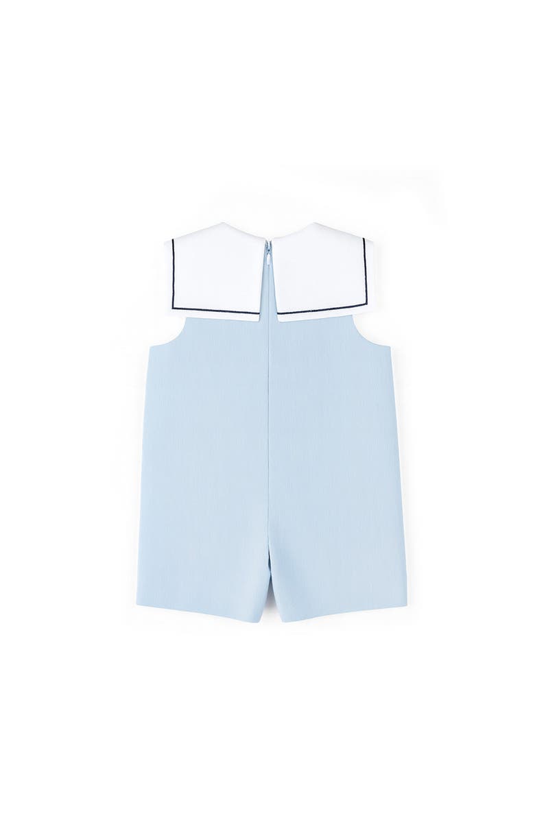 Florence Eiseman Pincord Sailor Shortall, Alternate, color, Blue/White