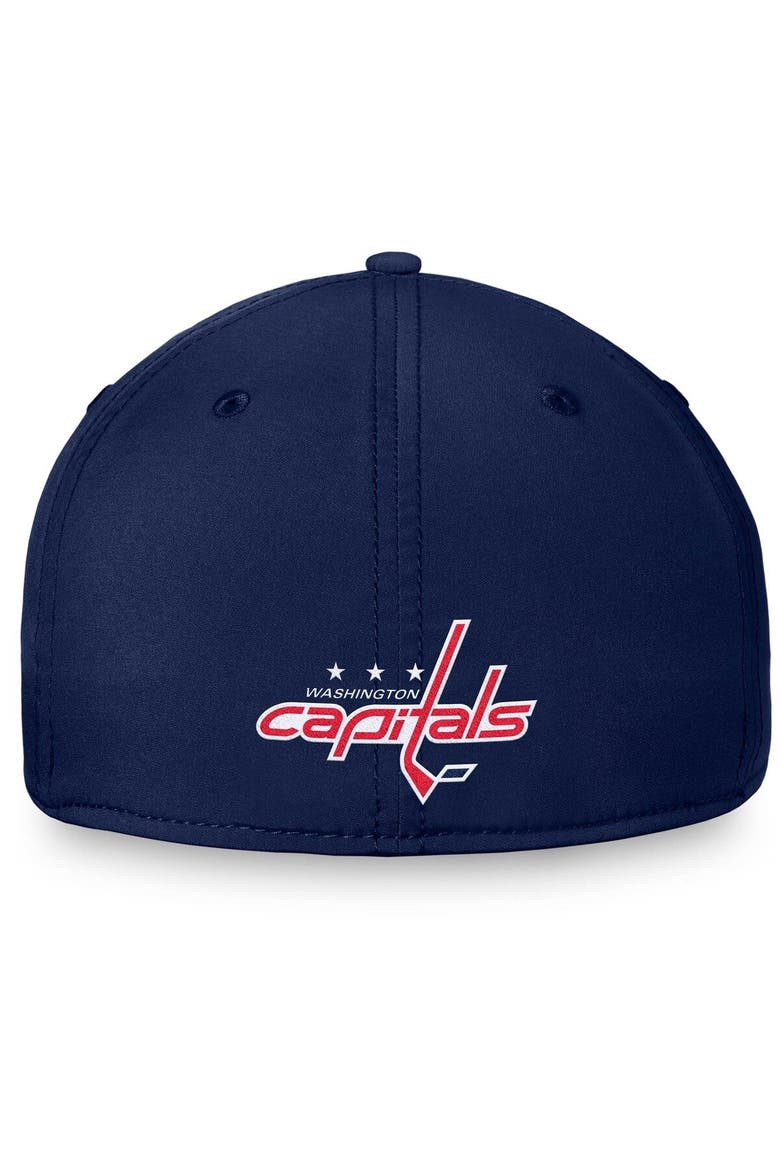Men's Fanatics Branded Navy Washington Capitals Core Primary Logo Flex Hat, Alternate, color, Navy