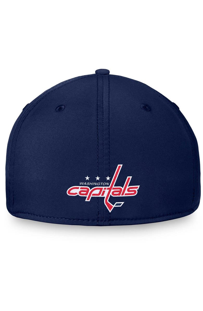 FANATICS Men's Fanatics Branded Navy Washington Capitals Core Primary Logo Flex Hat, Alternate, color, Navy