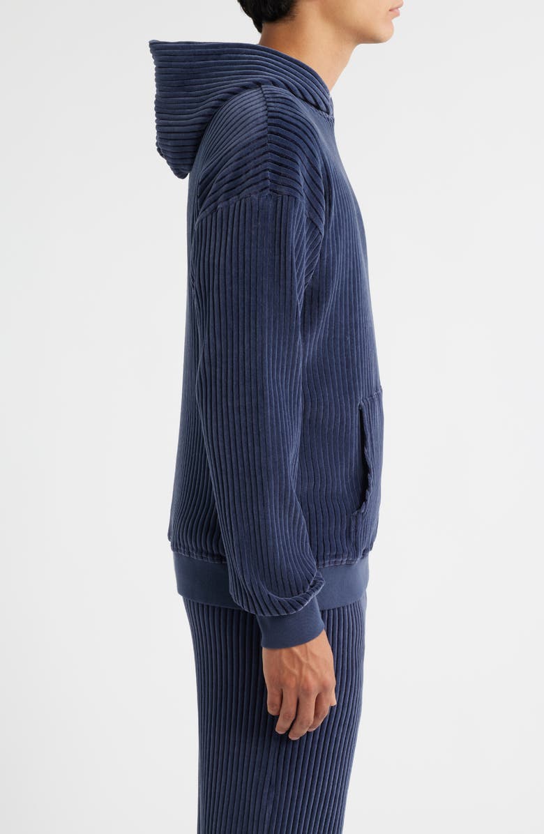 KROST Magma Valore Corduroy Hoodie, Alternate, color, Dark Navy