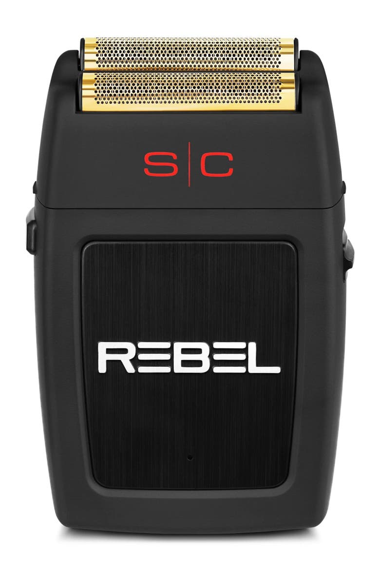 Rebel Gold Titanium Foil Shaver, Main, color, Black