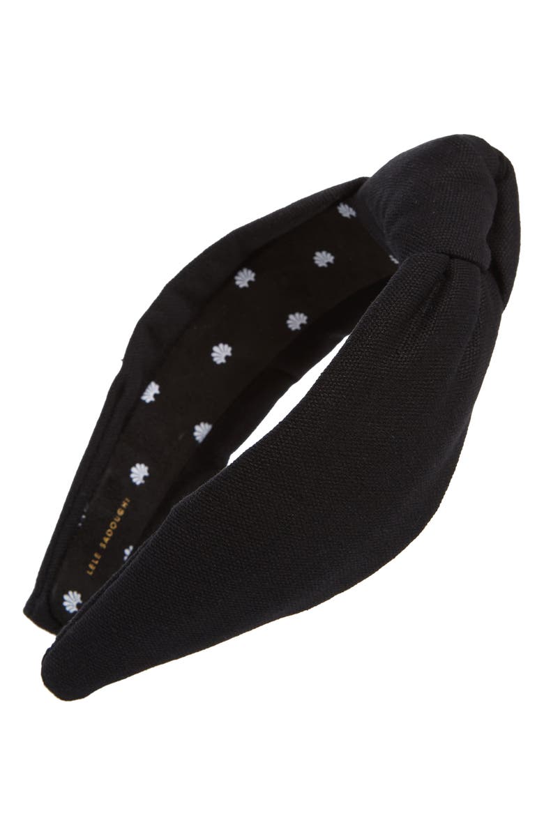 Lele Sadoughi Woven Knotted Headband, Main, color, 