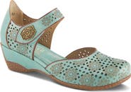 L'Artiste by Spring Step Americana Ankle Strap Clog