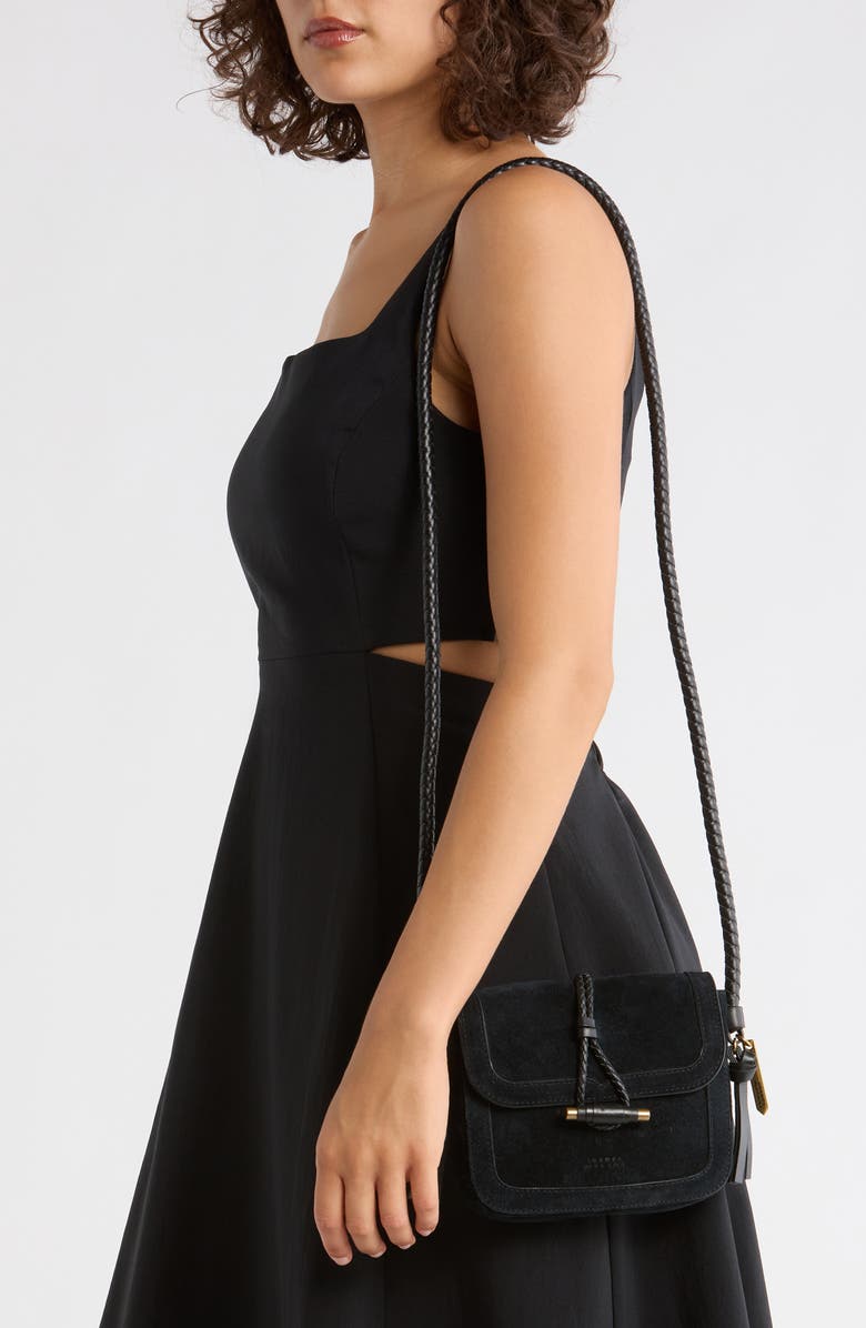 Isabel Marant Vigo Flap Suede Crossbody Bag, Alternate, color,