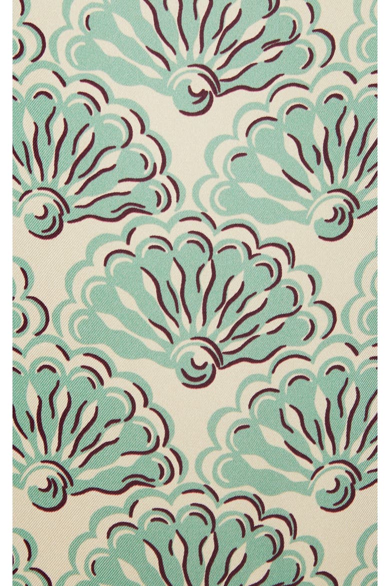 Muumuu Dress Round Neck Fans Menta, Alternate, color, Fans Menta