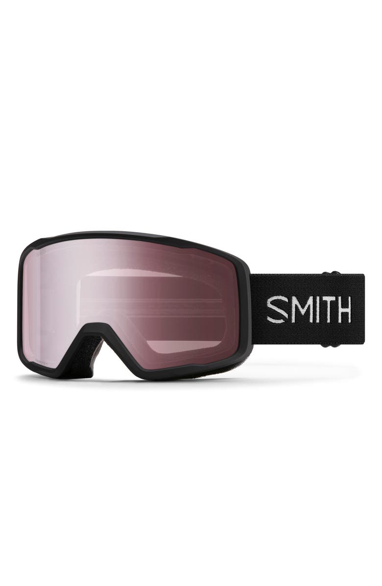 Smith Tribute Snow Goggles, Main, color, Black / Ignitor Mirror