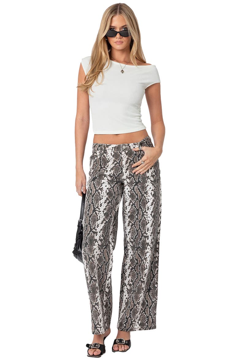 Jett One-Shoulder Crop Top, Alternate, color, CREAM